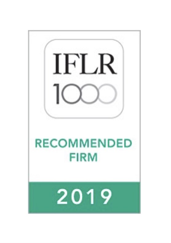 AJA ranked as a<em> Recommended Firm</em> by IFLR1000